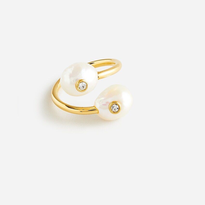 Pearl bypass ring | J.Crew US