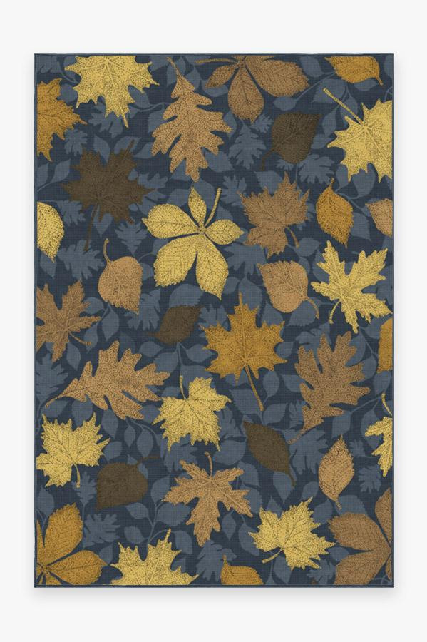 Jora Navy Gold Rug | Ruggable