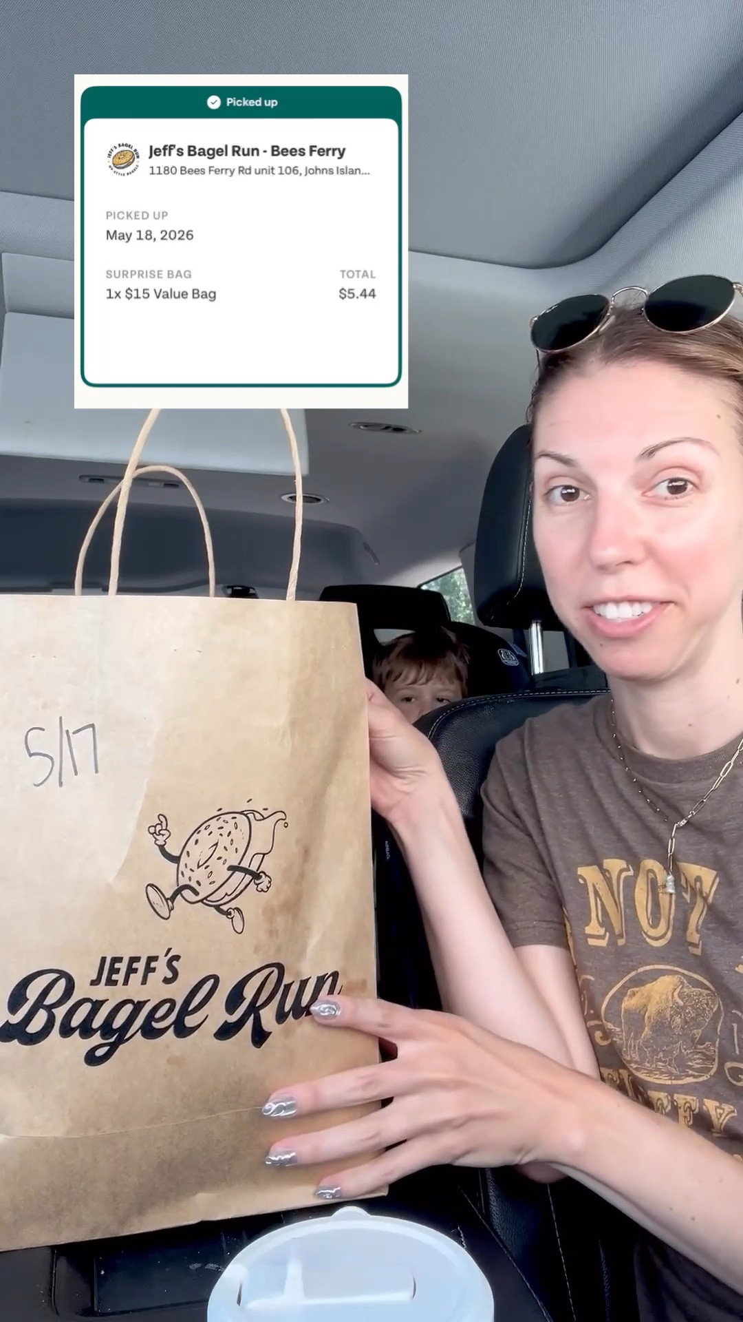 Another food pickup win 🙌 

We tried Jeff’s Bagel Run this time and got $15 worth of assorted bagels for UNDER $6 🤯🥯 

Aiden was excited to try them and they did not disappoint! We love them plain, but David already claimed some for work sandwiches this week 😂 Definitely a pickup we’d do again!

#bagellover #foodfinds #momlife #charlestonfoodie #budgetfriendly

#LTKfoodie #LTKmomlife #LTKdayinmylife