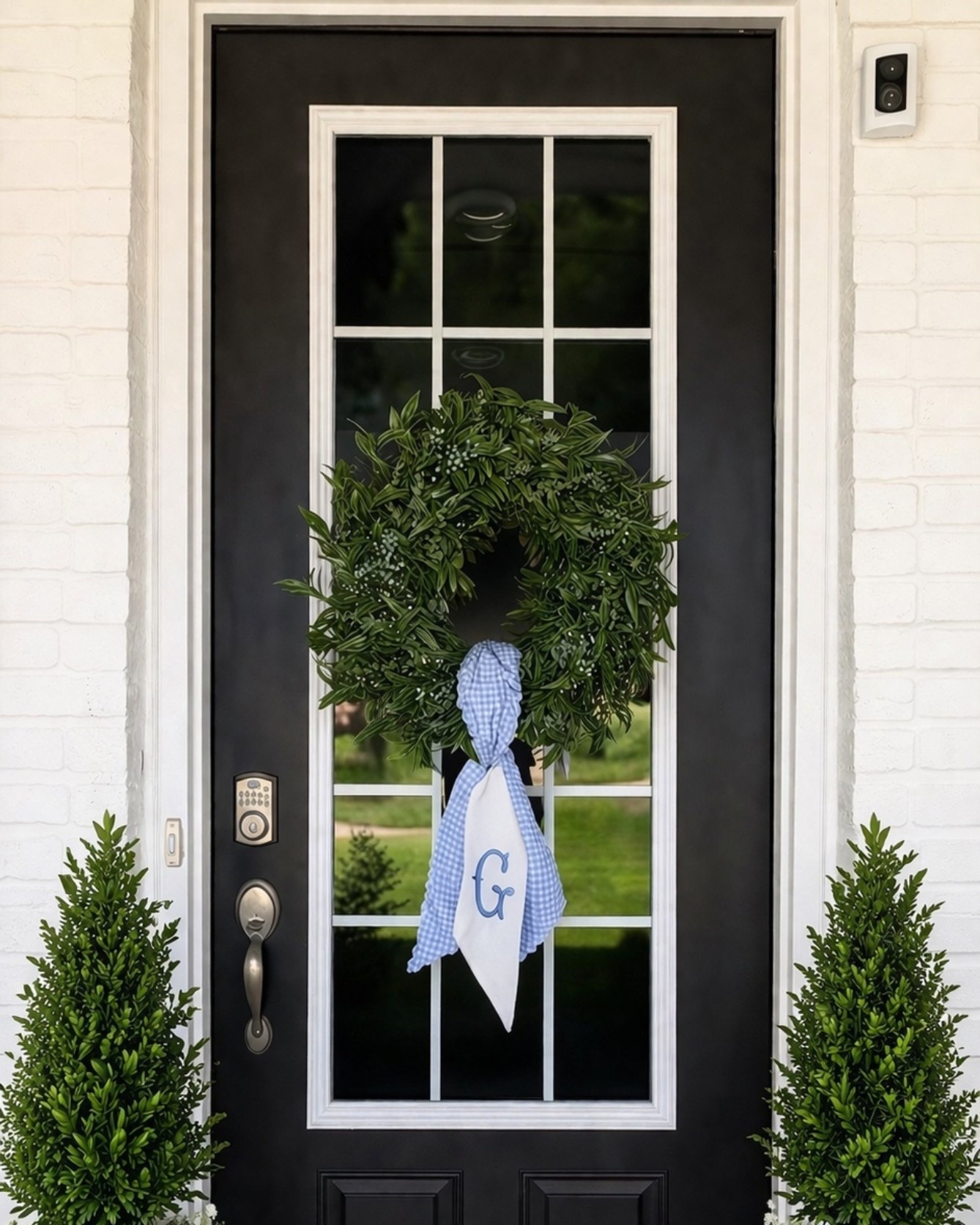Such a cute wreath to make and all from Amazon 💙