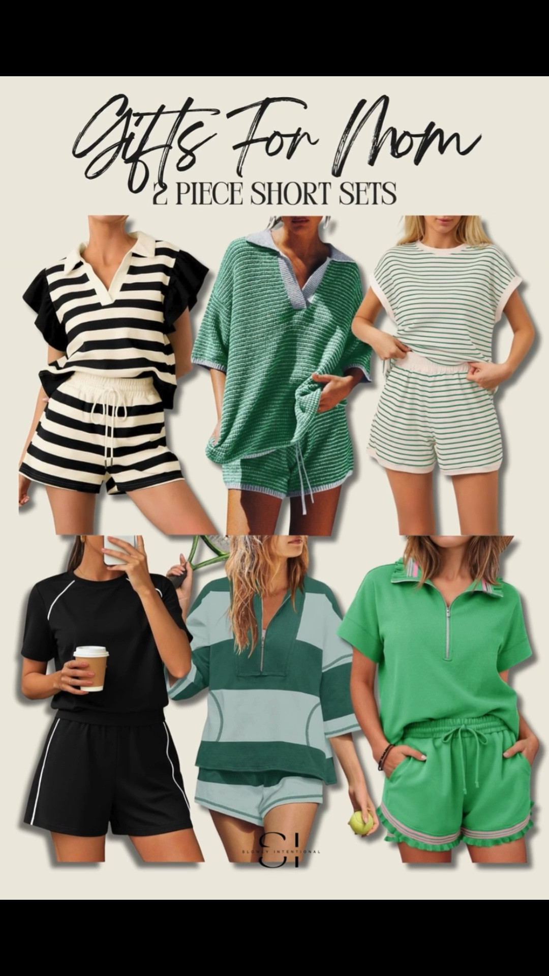These are the cutest two piece sets that be perfect gifts for Mother’s Day. Mom can throw this on in the morning and be set for school drop off and running errands. Mother’s Day gifts, Mother’s Day gift guide, 2 piece short set, summer loungewear, matching set, casual summer outfit, travel outfit ideas, ribbed knit set, striped matching set, tennis aesthetic, preppy summer style, Amazon finds, ootd, free people

#LTKSeasonal #LTKMothersDay #LTKmomlife