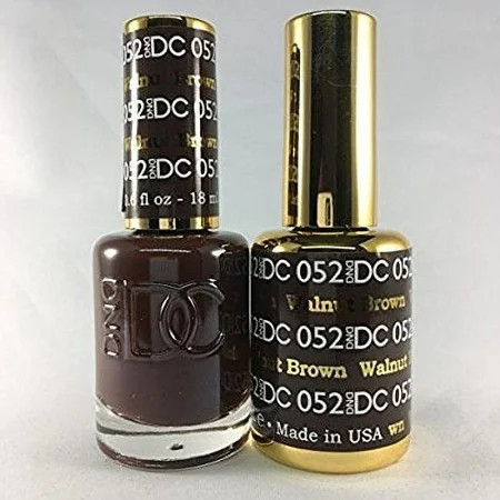 DND - DC Duo Soak off Gel & Matching nail polish Walnut Brown #DC052 | Walmart (US)