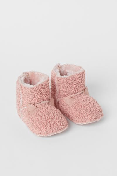 Faux Shearling-lined Slippers | H&M (US + CA)