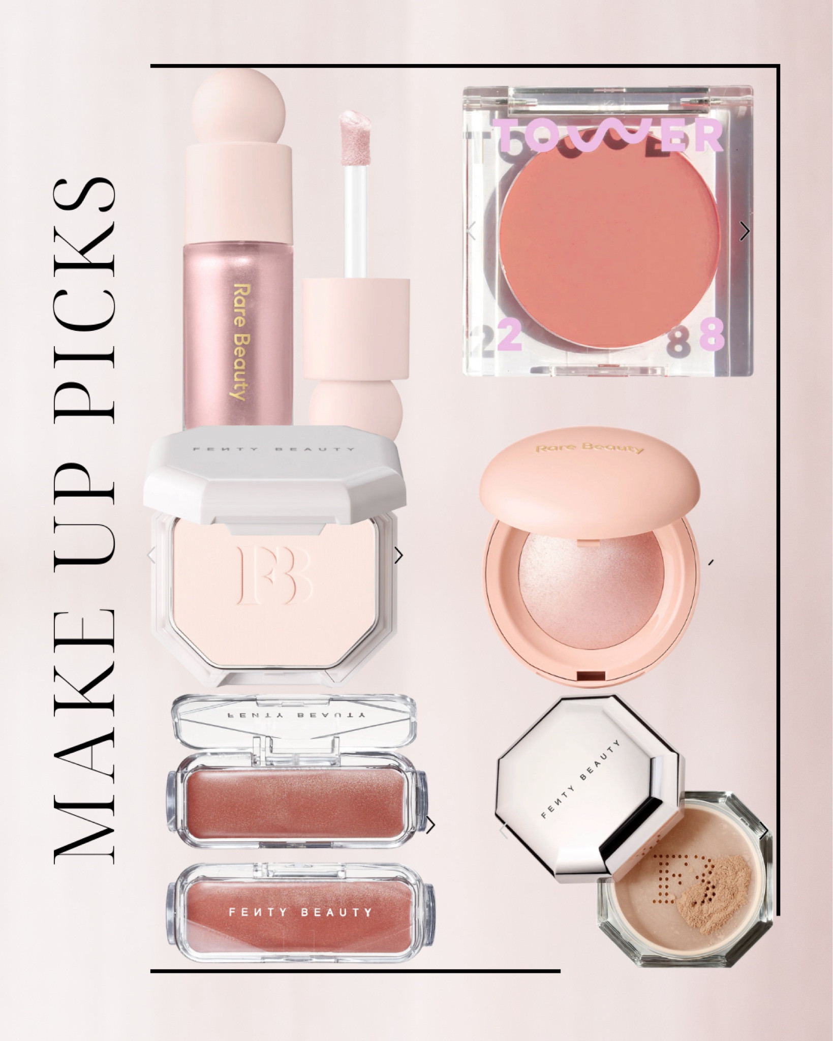 Makeup picks, fenty, rare beauty 

#LTKbeauty #LTKSeasonal #LTKunder100