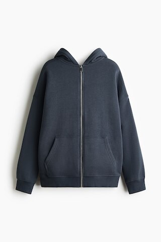 H & M - Oversized Hoodiejacke - Blau - Damen | H&M (DE, AT, CH, NL, FI)