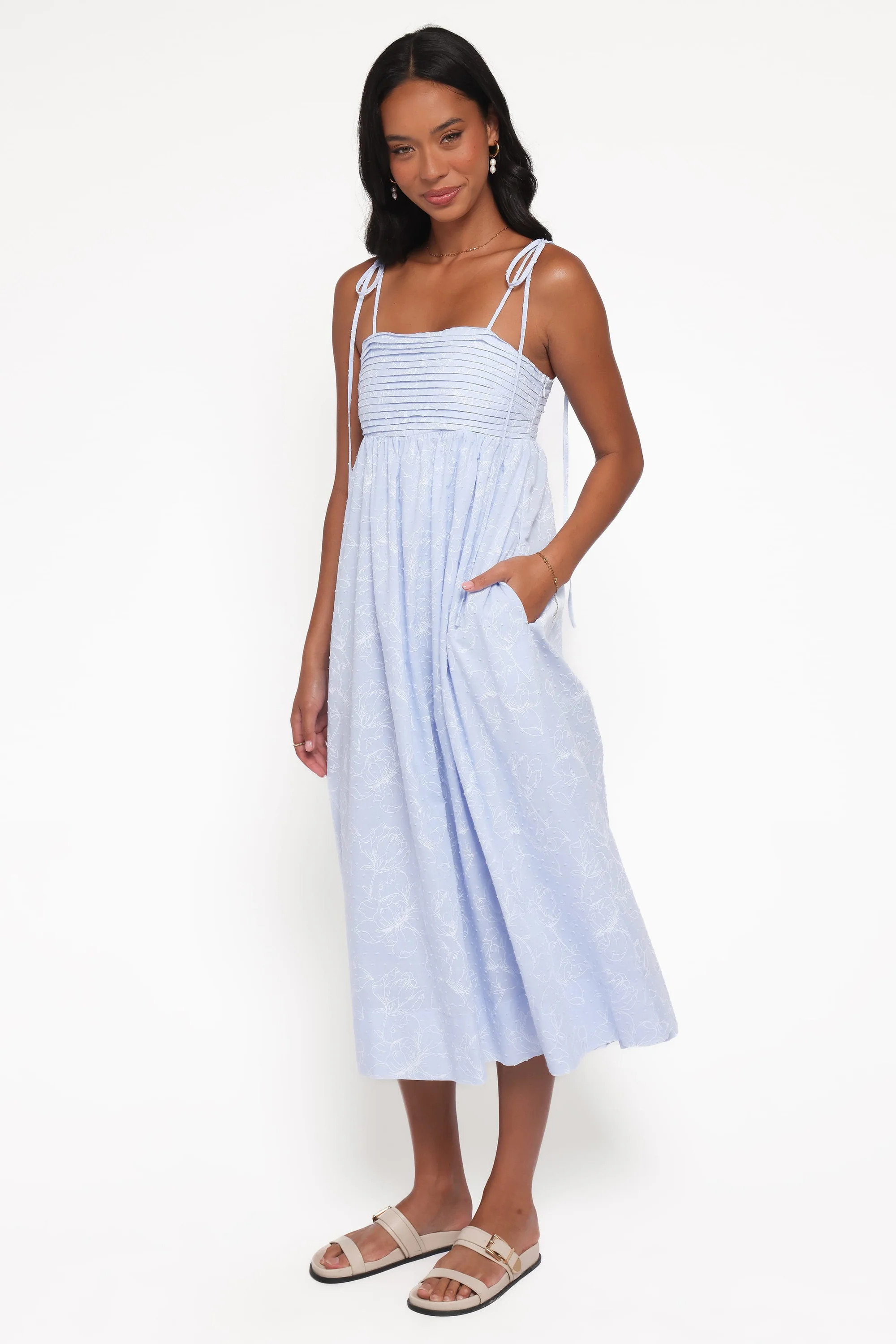 Ashtyn Maxi Dress - Cornflower Blue | Petal & Pup (US)