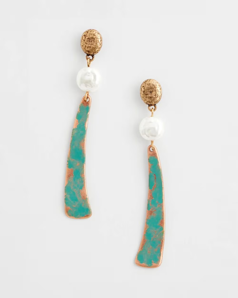 No Droop® Linear Drop Earrings | Chico's