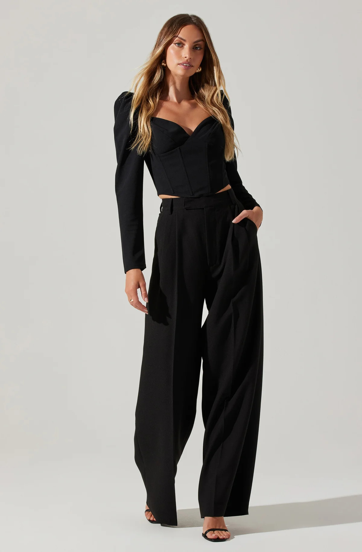 Milani Wide Leg Trouser Pants | ASTR The Label (US)