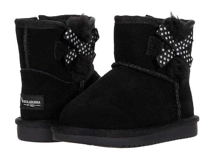 Koolaburra by UGG Kids Victoria Mini Dots (Toddler/Little Kid) (Black) Girl's Shoes | Zappos