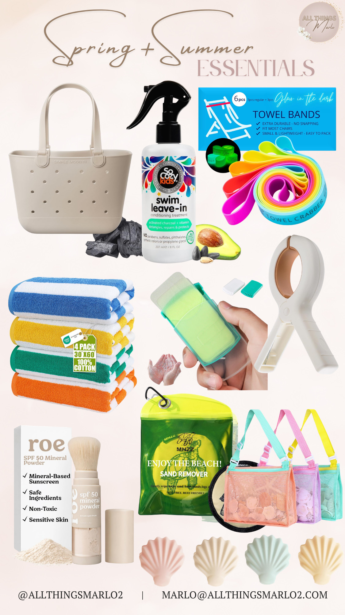 Spring + Summer Essentials 

 #LTKSeasonal #LTKSwim #LTKTravel