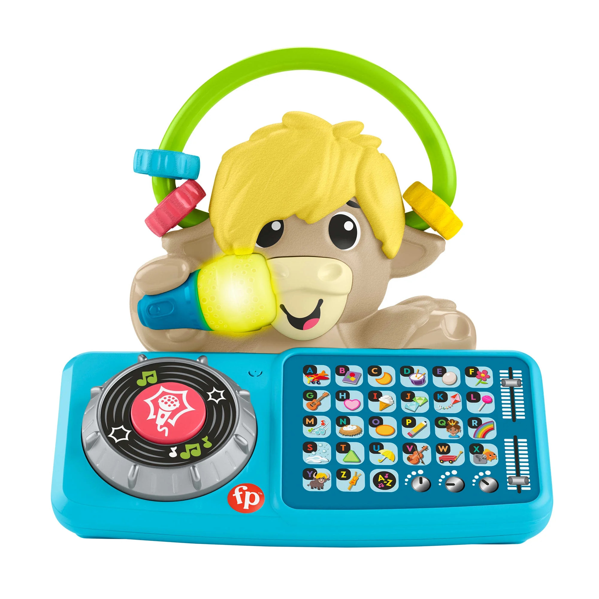 Fisher-Price Link Squad A to Z Yak Baby Learning Toy with Music & Lights, 9+ Months | Walmart (US)