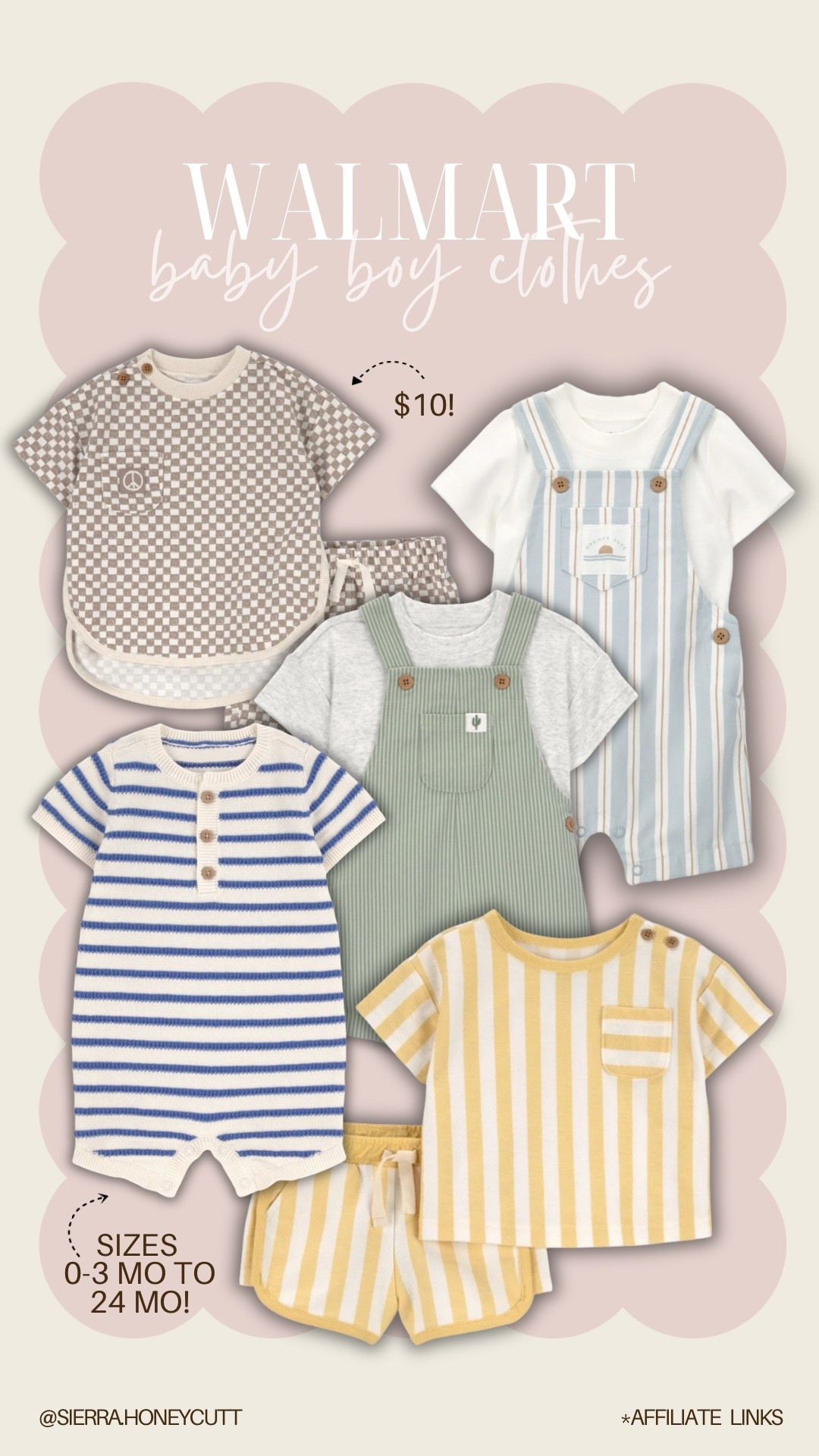 The cutest new spring arrivals for baby boys at Walmart!! So affordable + perfect for spring break traveling 🤩

Seasonal mom favorites Walmart trending affordable neutral muted colors matching sets carters 

#LTKBaby #LTKmomlife #LTKKids