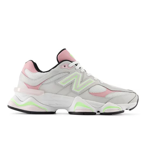 New Balance Unisex 9060 Sneakers - Grey/Pink (Size 4.5) | New Balance Athletics, Inc.