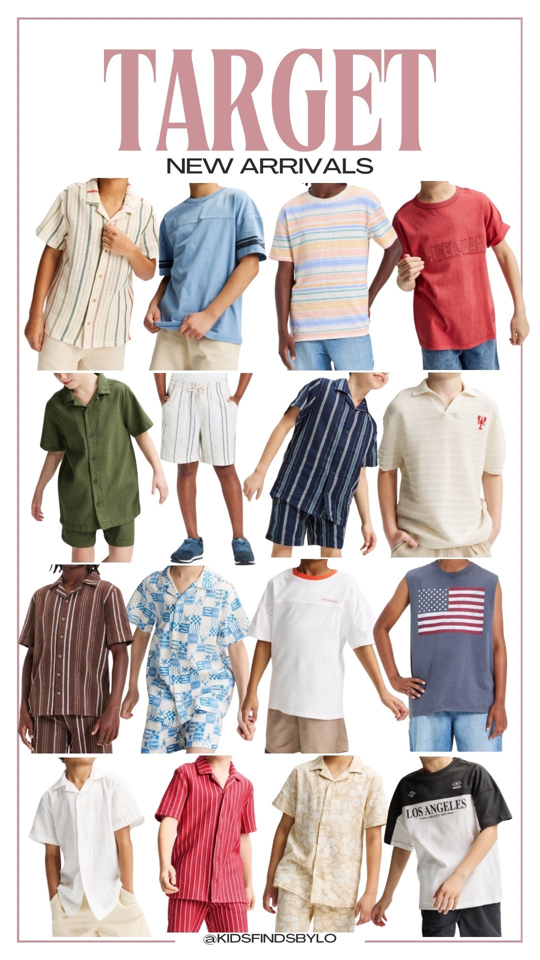 Target new arrivals for older boys!

#LTKKids