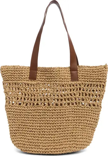 Collection XIIX Raffia Market Tote | Nordstromrack | Nordstrom Rack