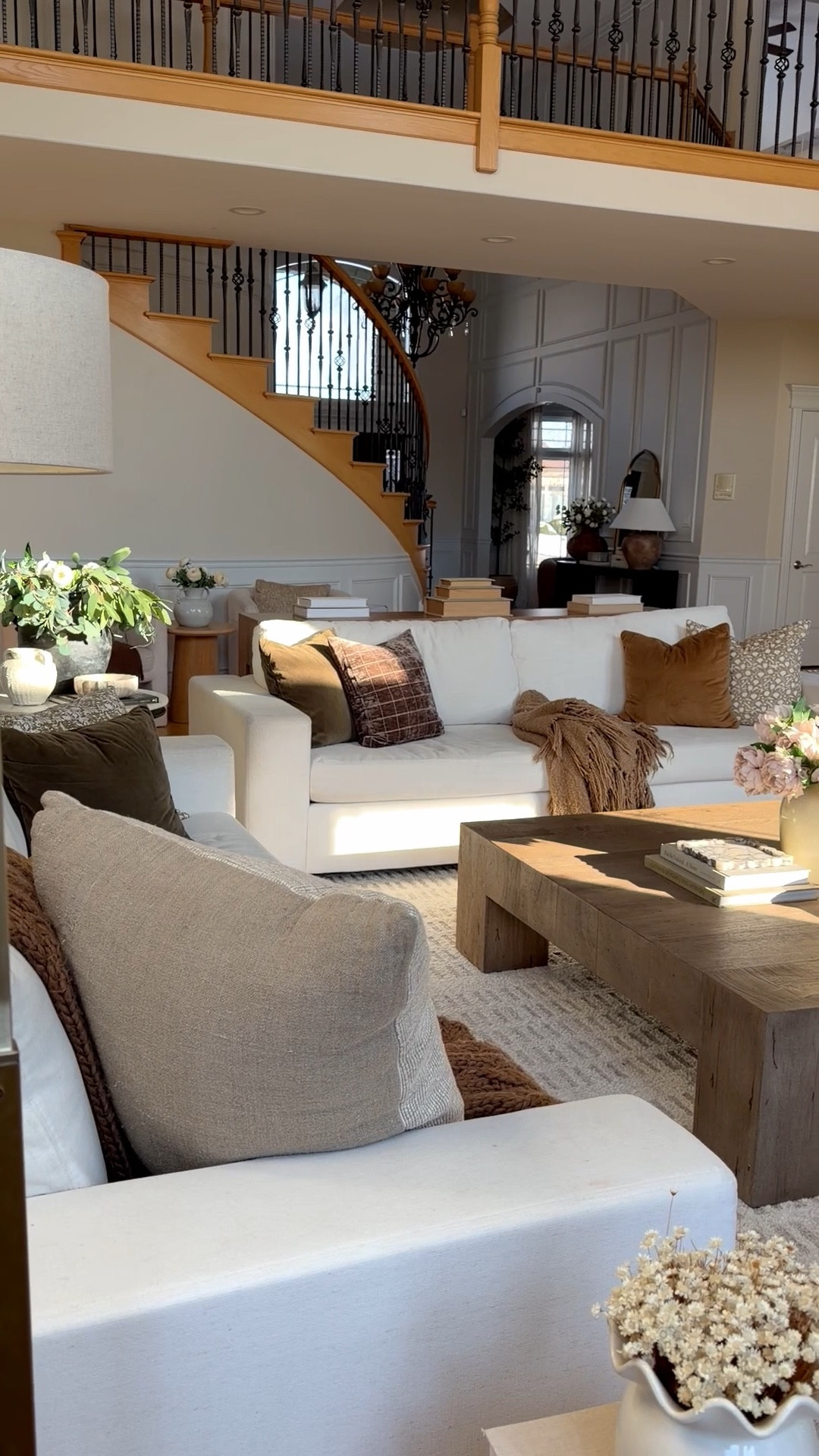 Great room views 🤍 our rug here is on sale now. 

#LTKSeasonal #LTKSaleAlert #LTKHome