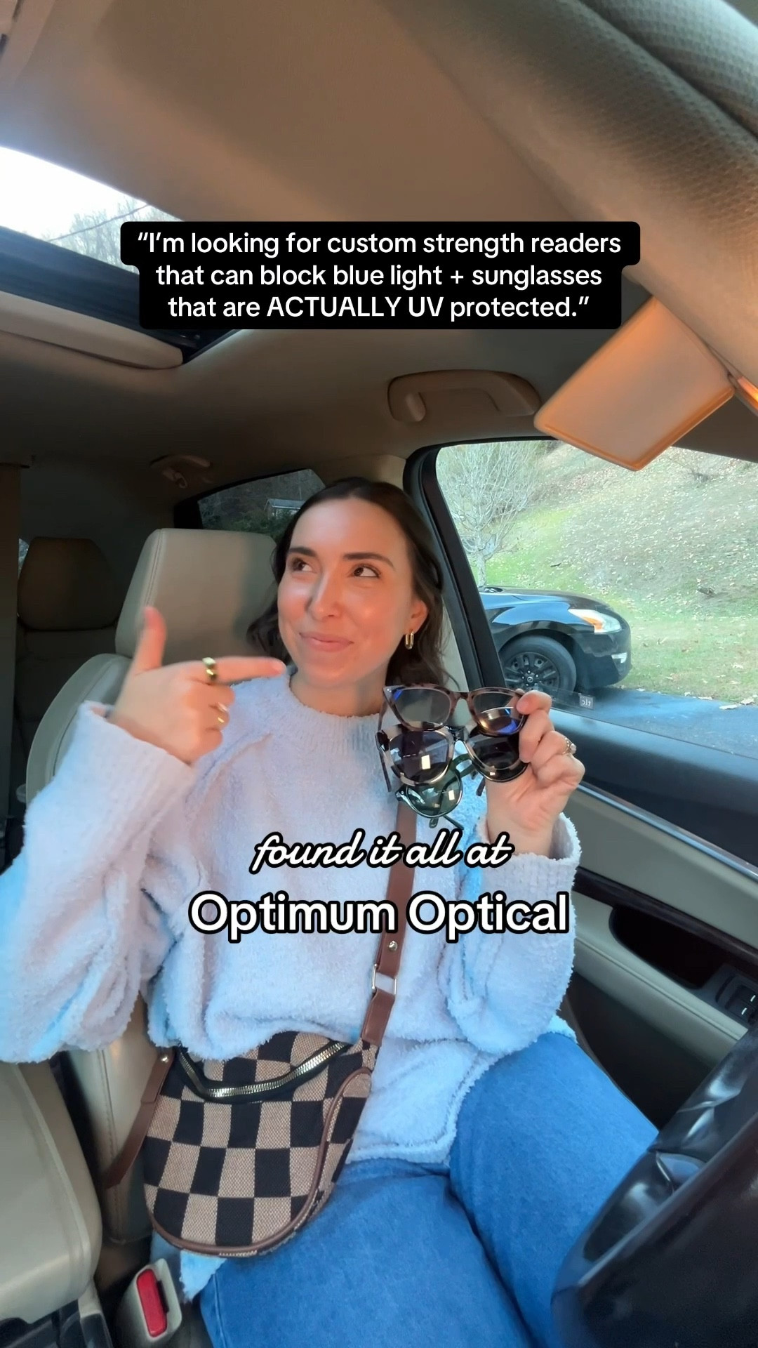 Readers with blue light blocking abilities + custom strength readers 🙌🏻 sunglasses with UV protection! 
 
Linked them all here for you 🫶🏻

#LTKFindsUnder50 #LTKStyleTip #LTKmomlife