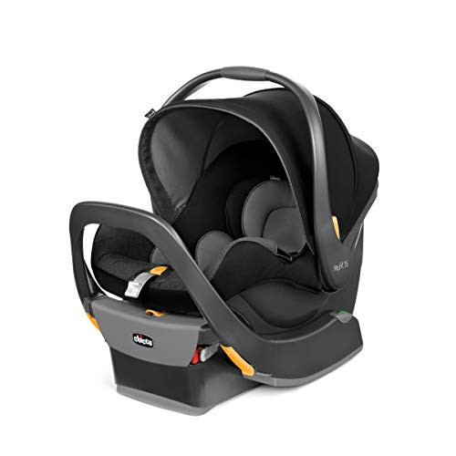 Chicco KeyFit 35 Infant Car Seat and Base, Rear-Facing Seat for Infants 4-35 lbs, Includes Infant Head and Body Support, Compatible with Chicco Strollers, Baby Travel Gear | Onyx/Black | Amazon (US)