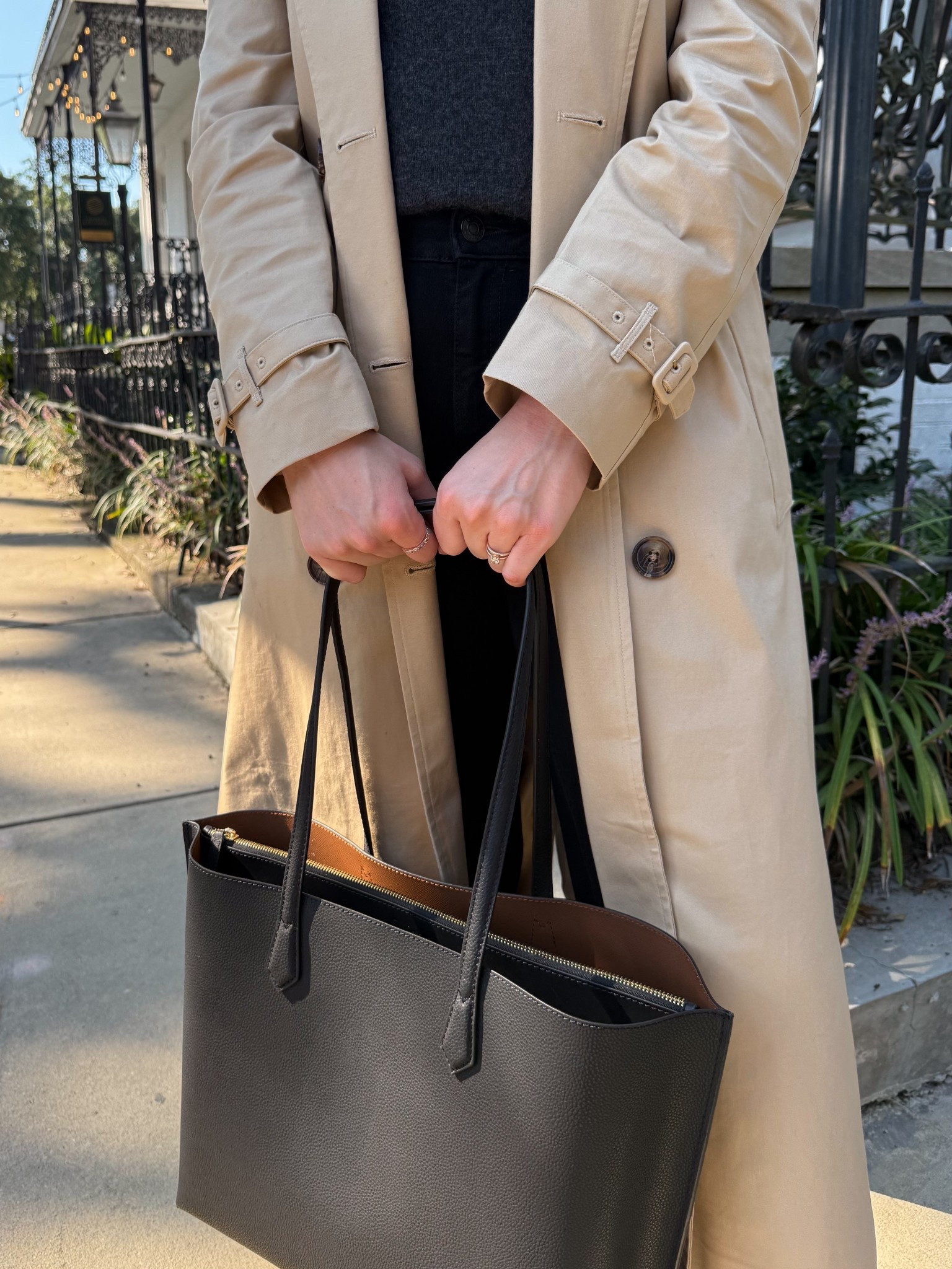 A morning downtown with @onequince. I can’t get over this trench coat! Can you believe it’s 67% less than other retailers?! You can easily dress it up for work or date night or wear it more casually layered over a matching set for a morning walk.

#quincepartner autumn jackets, fall outfit, fall style, ootd, mom outfit, jeans, boots, neck scarf, preppy style, timeless, classic, autumn ootd, farmers market, equestrian style, outfit ideas, quince, wedding guest, fall fashion, western style, country concert, fall photoshoot, lauren england, the good state, ltkunder100, casual outfit, elevated outfit, trench coat


#LTKStyleTip #LTKFindsUnder50 #LTKSaleAlert