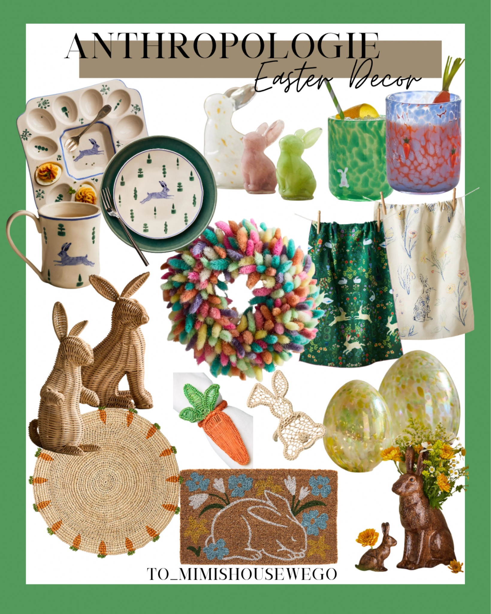 Anthropologie has some of the cutest Easter tabletop and decor! 

#LTKSeasonal #LTKFamily #LTKHome