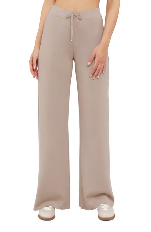 SPANX® AirEssentials Wide Leg Pants in Ashwood at Nordstrom, Size X-Small | Nordstrom