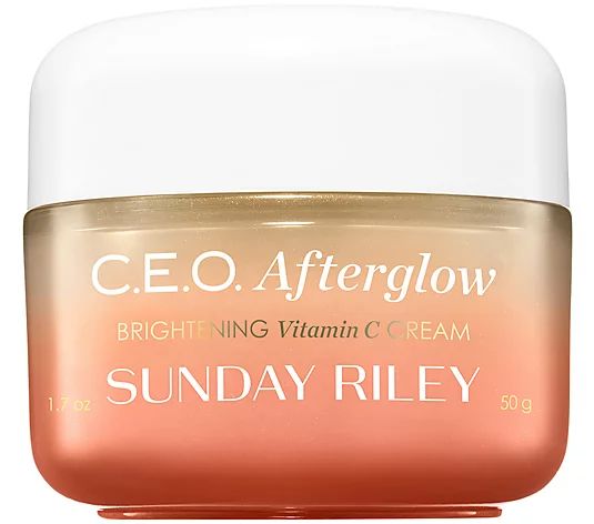 Sunday Riley C.E.O. Afterglow Brightening Vitamin C Gel Cream - QVC.com | QVC