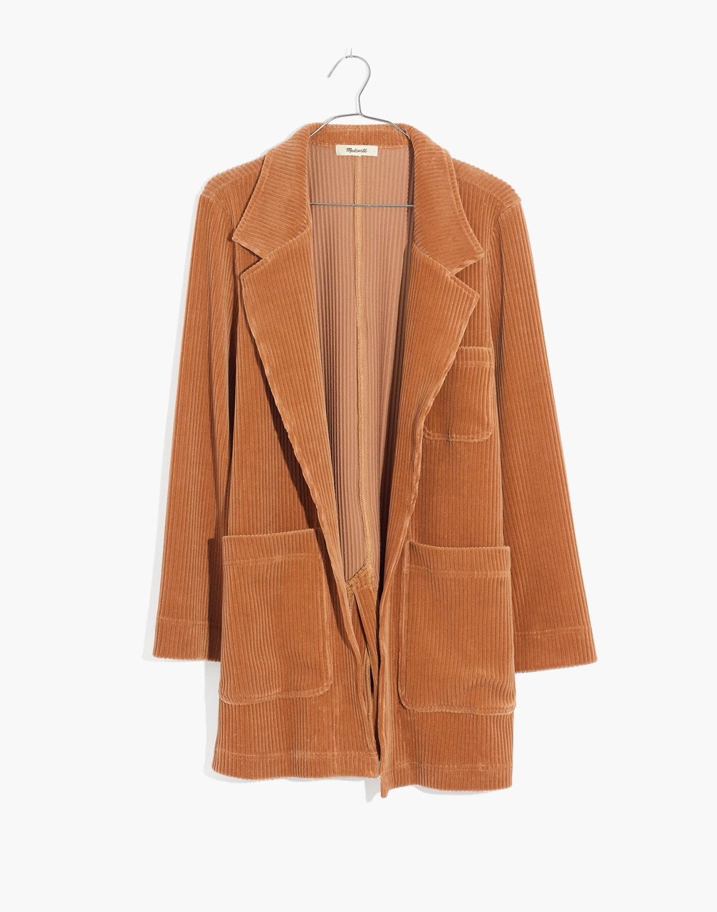 Texture & Thread Velour Corduroy Blazer | Madewell