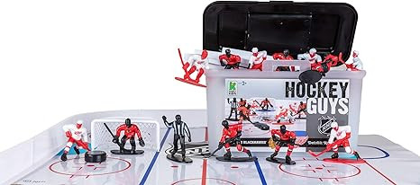 Kaskey Kids Blackhawks vs Red Wings NHL® Hockey Guys Action Figure Set – 27 Pieces and Accesso... | Amazon (US)