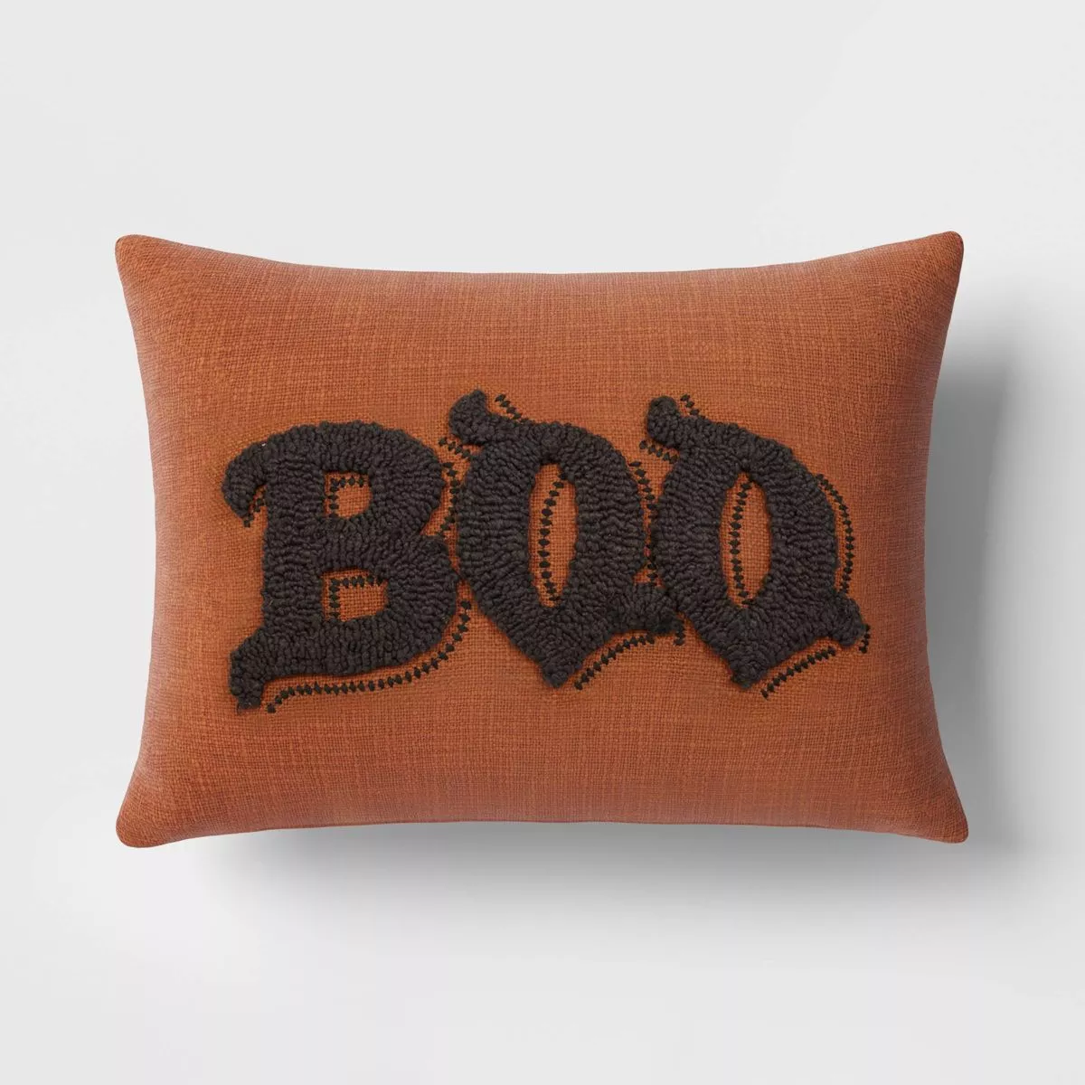 Halloween throw pillow cover, tufted accent pillow