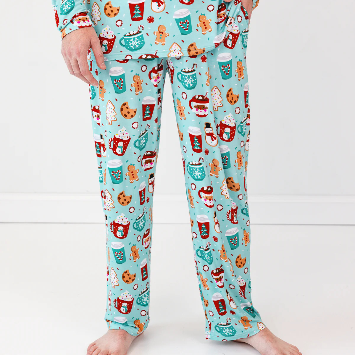 Peppermint Mocha Men's Pajama Pants | Little Sleepies