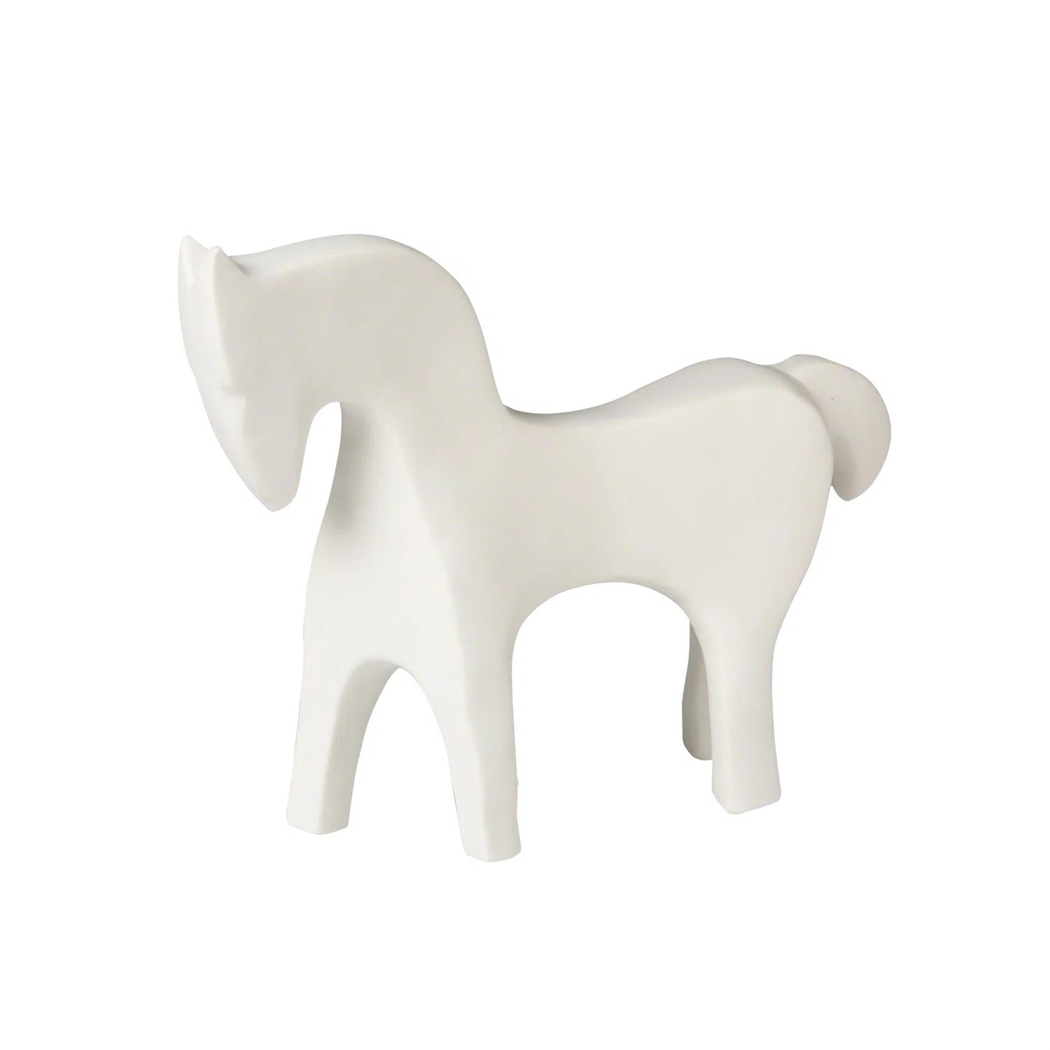 Global Views Horse-Matte White & Reviews | Wayfair | Wayfair North America