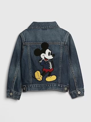 babyGap | Disney Mickey Mouse Icon Denim Jacket | Gap (US)