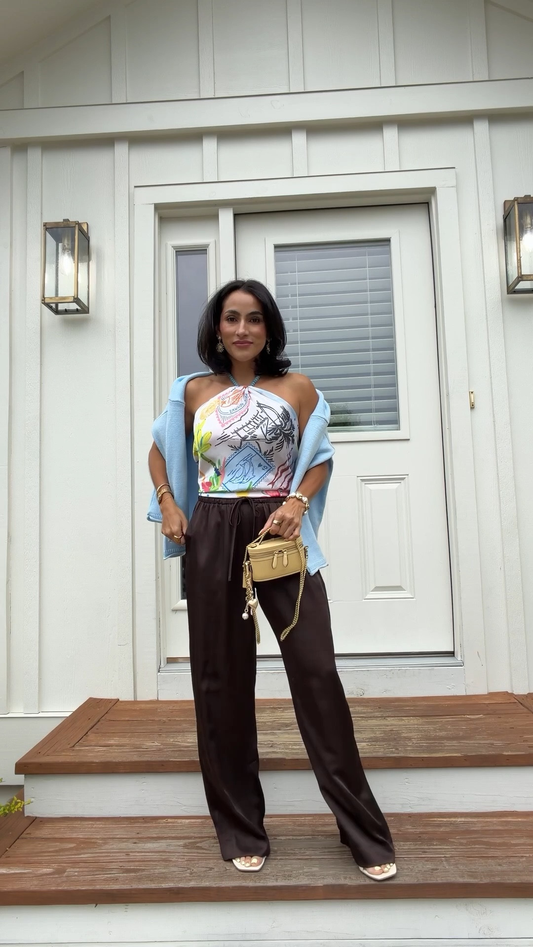 Impromptu vacation datenight outfit, pants XS, sweater medium 

Vacation style, resort wear, satin pants, petite style, spring outfit 

#LTKootd #LTKgrwm