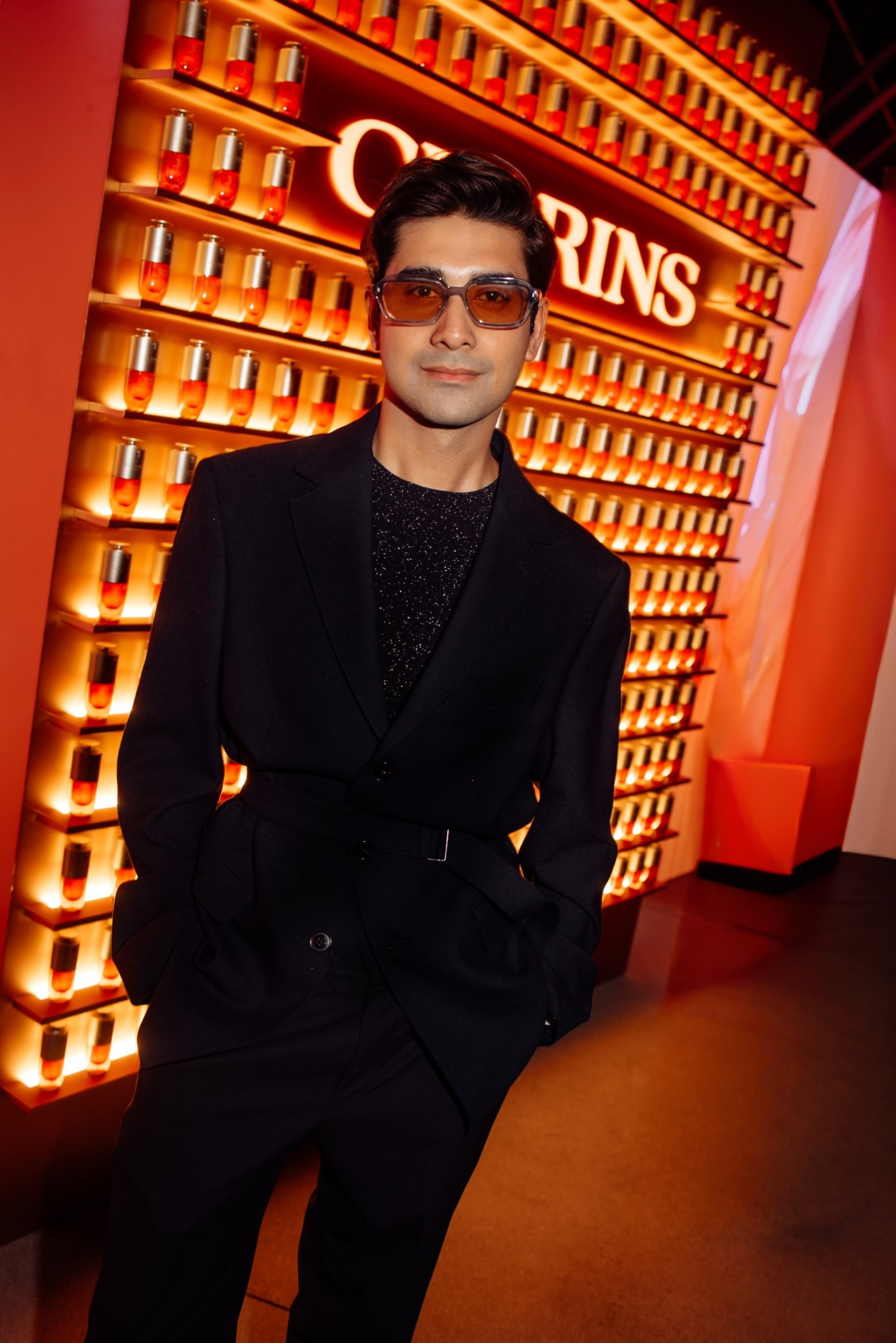 Full outfit breakdown from my recent Clarins event look. The belted blazer is giving everything sleek, structured, and statement. Paired with a shimmer tee and orange-tinted shades for that editorial edge. 

#MensFashion #OOTD #LTKMens #LTKStyleTip #AllBlackOutfit #MenStyle #BlazerStyle #EventOutfit #StyleInspo #MensOOTD #ShopMyLook #FashionForMen #BlackOnBlack #PinterestFashion #MenswearInspo #GlitterTop #TintedSunglasses #BeltedBlazer #MensFashionInspo #OutfitOfTheDay

#LTKMens #LTKFestival #LTKootd