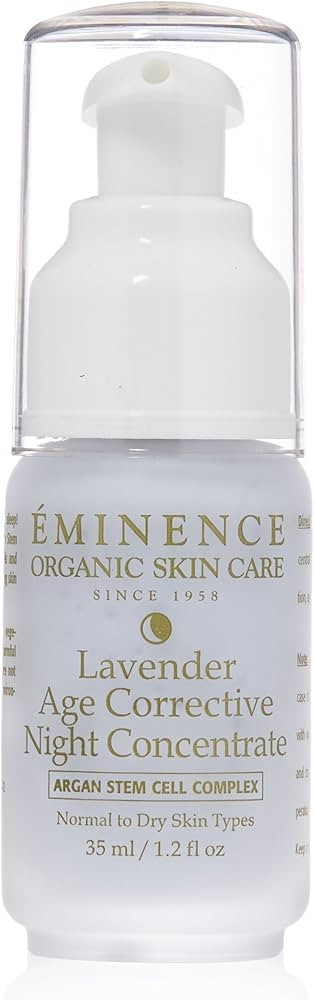 Lavender Age Corrective Night Concentrate by Eminence for Unisex - 1.2 oz Serum | Amazon (US)