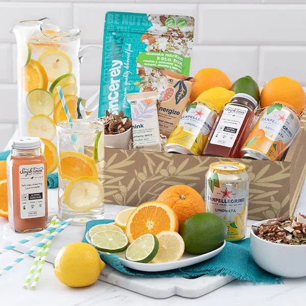 Healthy Hydration Gift Basket | GourmetGiftBaskets.com