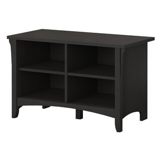 The Gray Barn Lowbridge Shoe Storage Bench in Vintage Black - 31.73"L x 15.75"W x 19.69"H | Bed Bath & Beyond