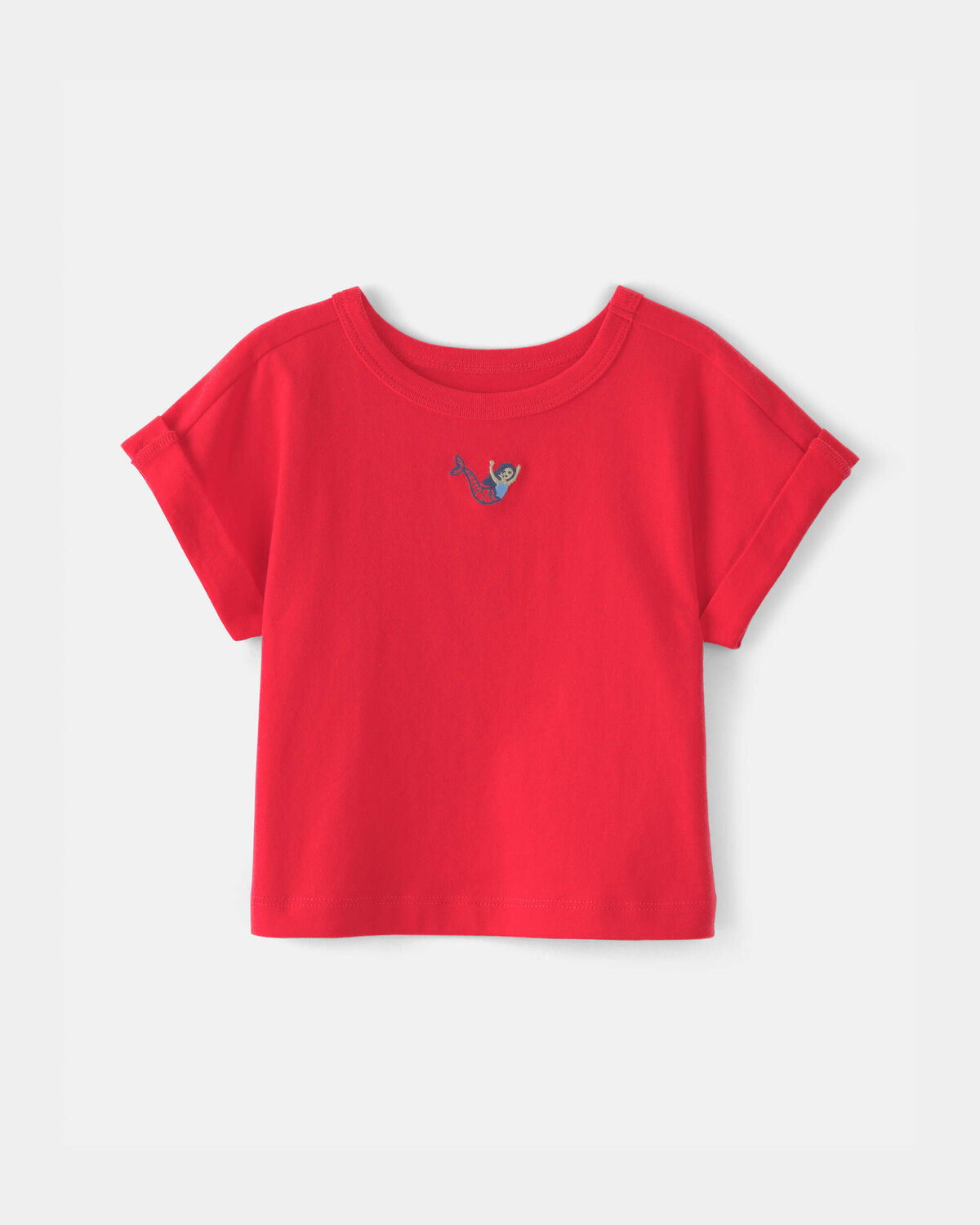 Baby Girl Mermaid Top - Red | Carter's Inc