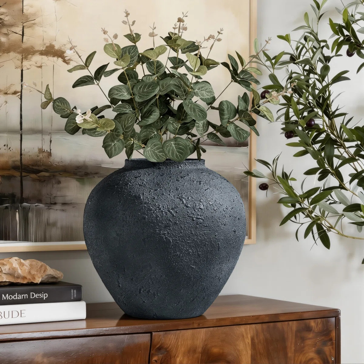 Metal Table Vase metal vase ;Wide-mouth Vase Handmade | Wayfair North America