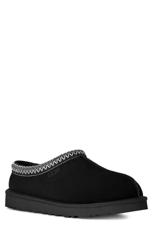 UGG(r) Tasman II Genuine Shearling Lined Slipper in Black at Nordstrom, Size 9 | Nordstrom