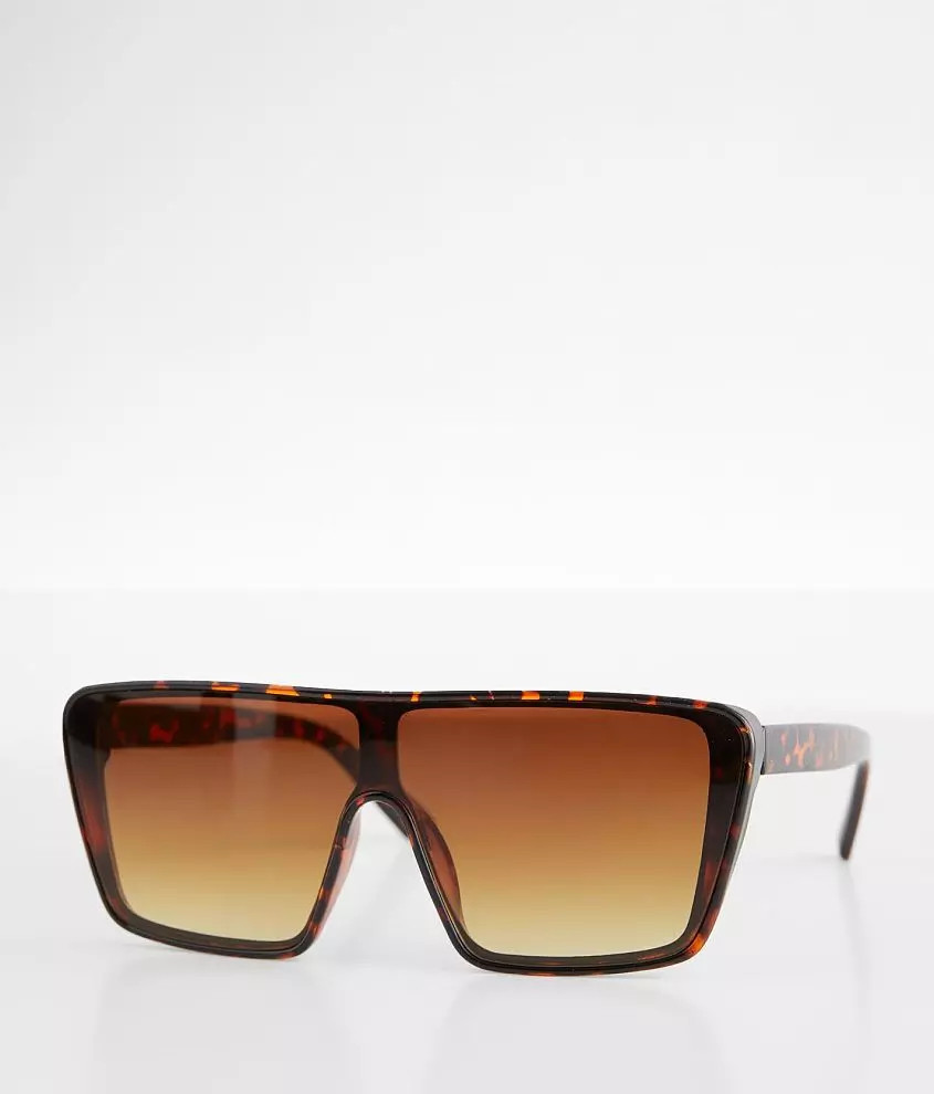 Oversized Shield Sunglasses | Buckle