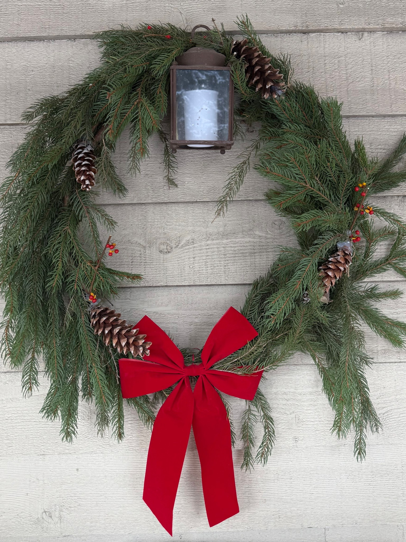 Remember that post about my son making wreaths to earn money for more LEGOs? 😅 Well, here’s the first one — made by my 7-year-old and my husband using pine branches from our yard 🌲

We kept it simple with the red velvet bow I grabbed from @walmart and I love how classic it turned out ❤️
More to come… we’ve gotta use all this ribbon 😆

#walmartholiday #walmartpartner @walmart

#LTKHome #LTKHoliday #LTKmomlife