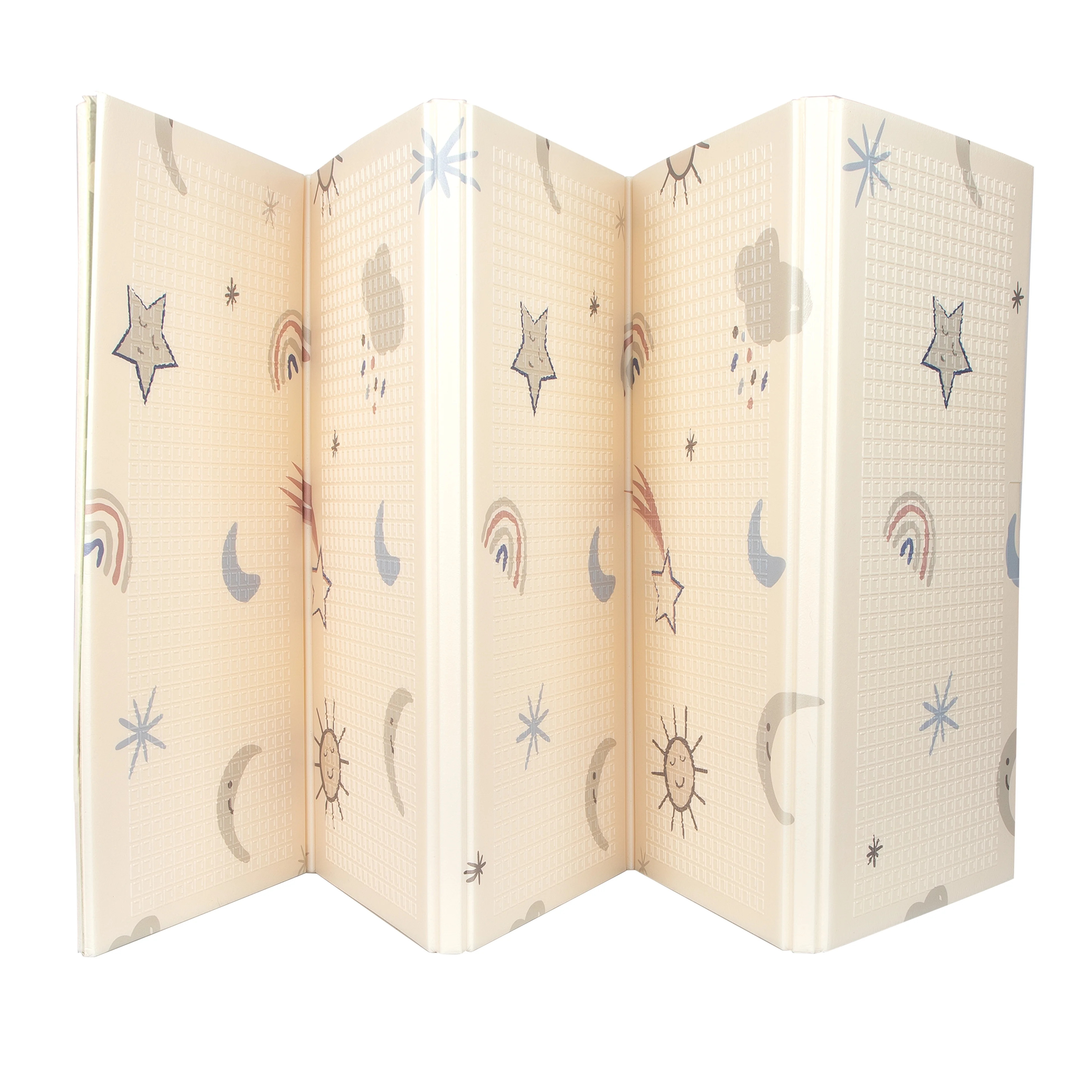 Nuby Reversible and Foldable Baby Playmat for Floor, Stars and Sky | Walmart (US)