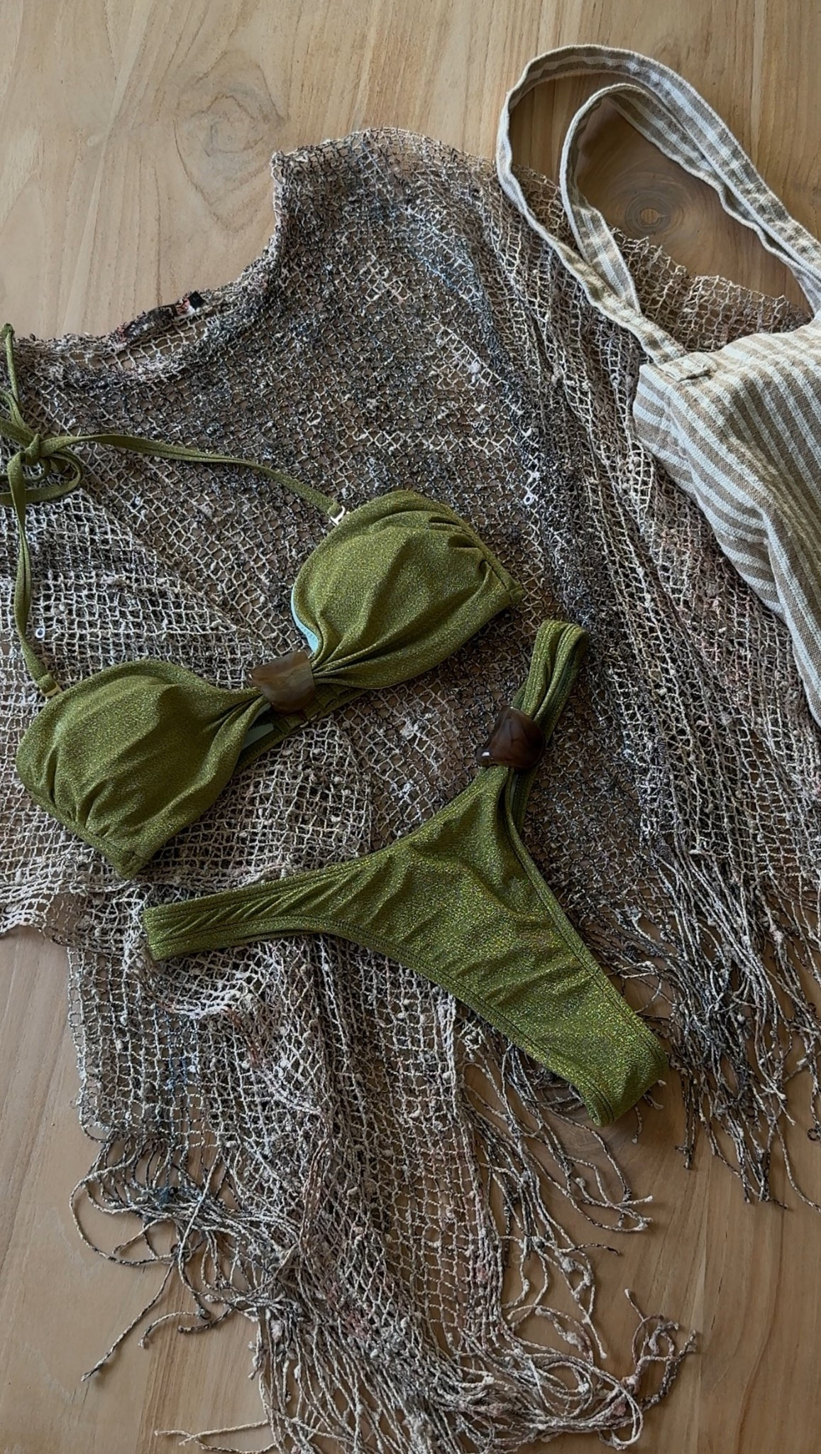 I love this olive green bikini! So pretty

#LTKTravel #LTKSwim #LTKootd