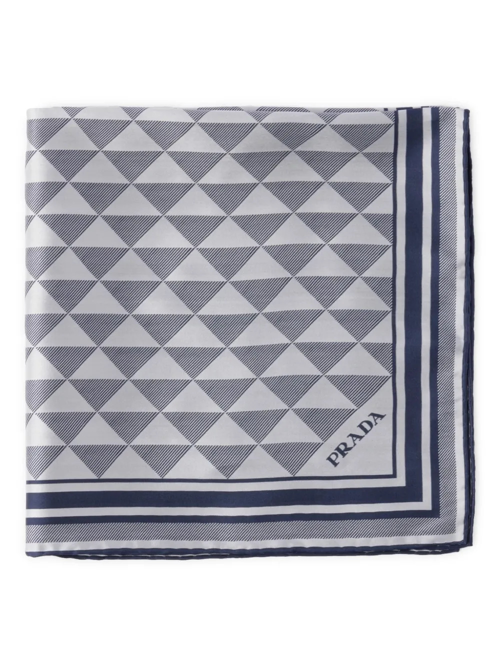 Pradaprinted silk scarf | Farfetch Global