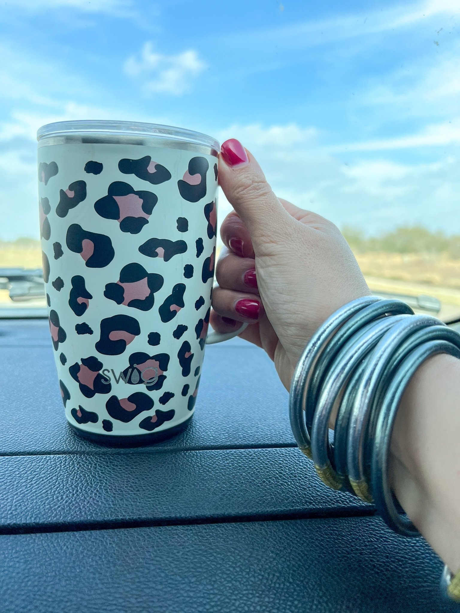 Leopard travel coffee mug
Coffee cup
Swig
Amazon finds
Budhagirl bangles
Graphite
Silver
All weather
Gift ideas 

#LTKunder50 #LTKGiftGuide #LTKSeasonal
