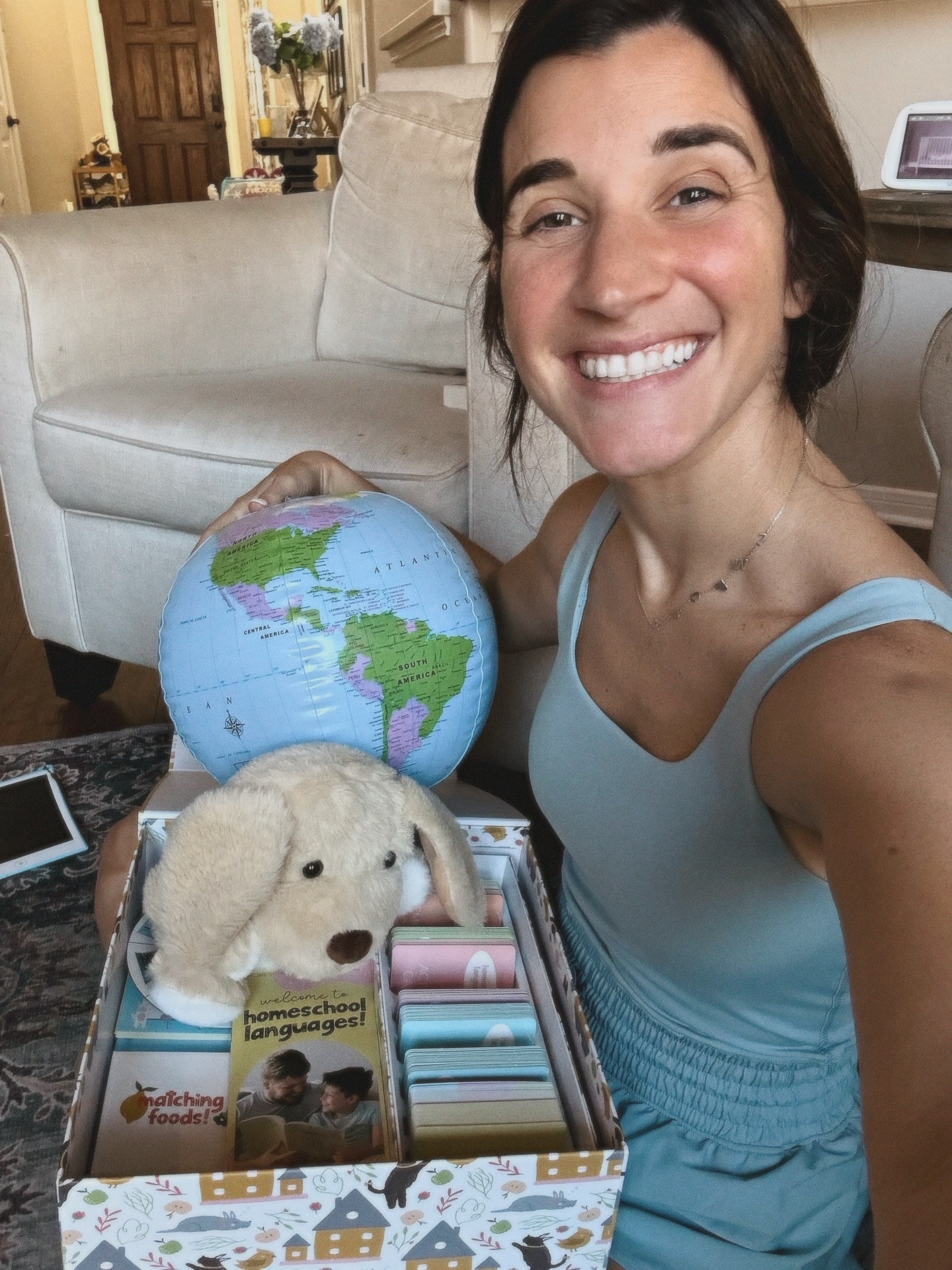 Starting our Spanish journey with @homeschool.languages and I’m so so excited! 

It’s been on my heart for a long time for our family to learn a second language and for one of the kids Christmas presents, I got them this wonderful kit! 

We’ve already started some of the lessons and I’m giddy thinking how much this is going to benefit all of us as a family🫶

—
#homeschoollanguages #homeschool