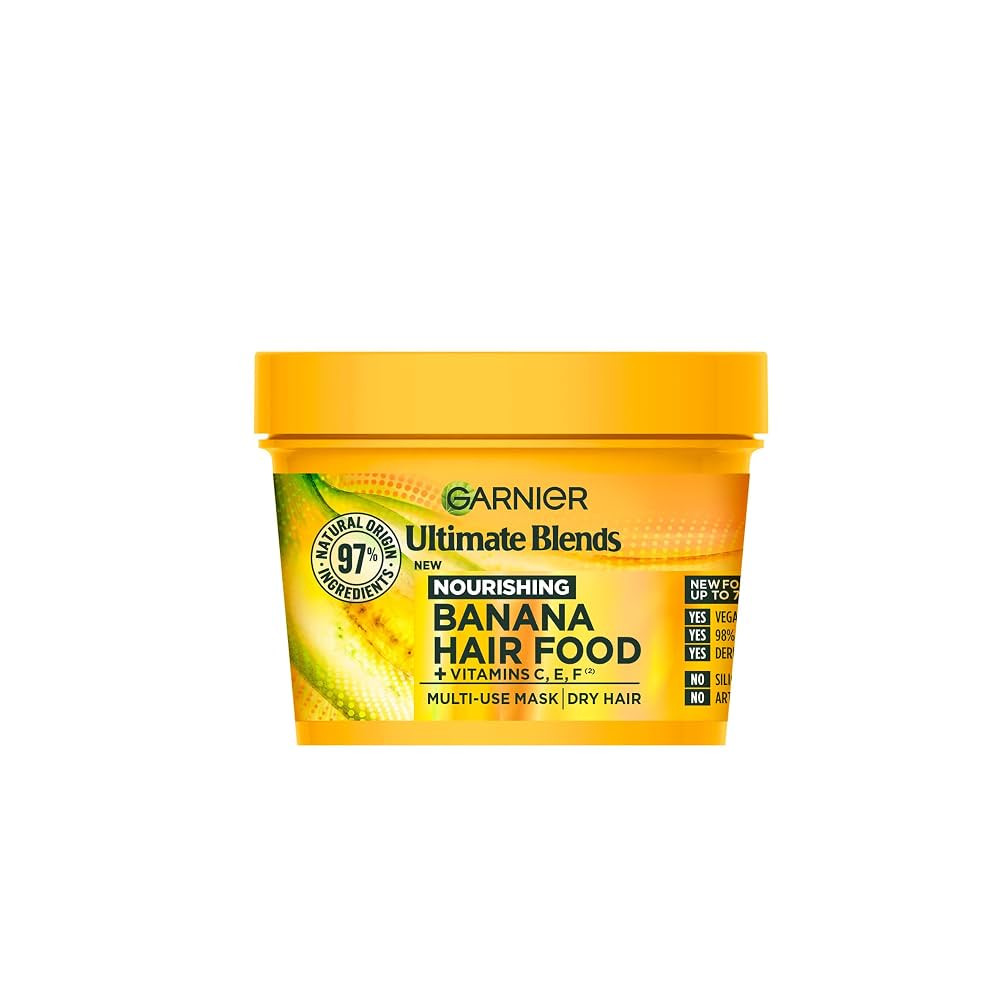 Garnier Hair Food Multi-use Hair Treatment Mask, Nourishes and Conditions, Ideal for Dry Hair, No... | Amazon (UK)
