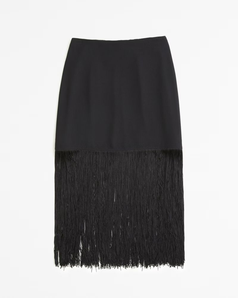 Fringe Mini Skirt | Abercrombie & Fitch (US)