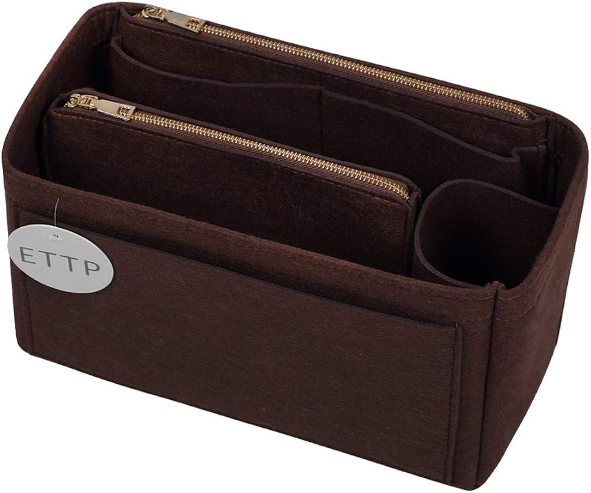 Purse Organizer, Felt Bag Organizer Insert Purse Organizer For LV Speedy, Neverfull, Tote, Handbag,S | Amazon (US)